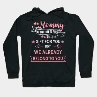 Mothers Day Shirt for Mom from Daughter Son Best Mom T-Shirt Hoodie